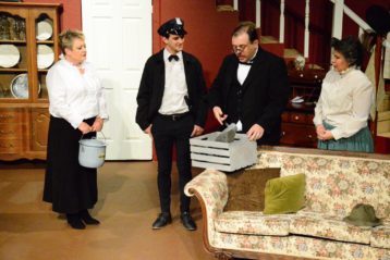 Community Players of Hobbs, scene from stage play