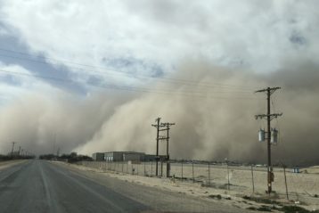 Dust Storm in Hobbs, NM