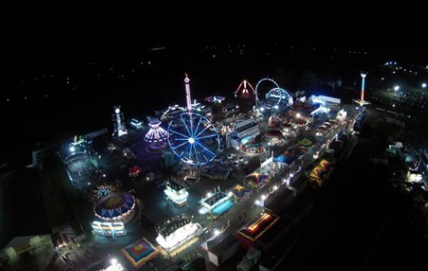 Fair from above