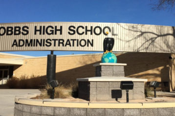 Hobbs High School administration building