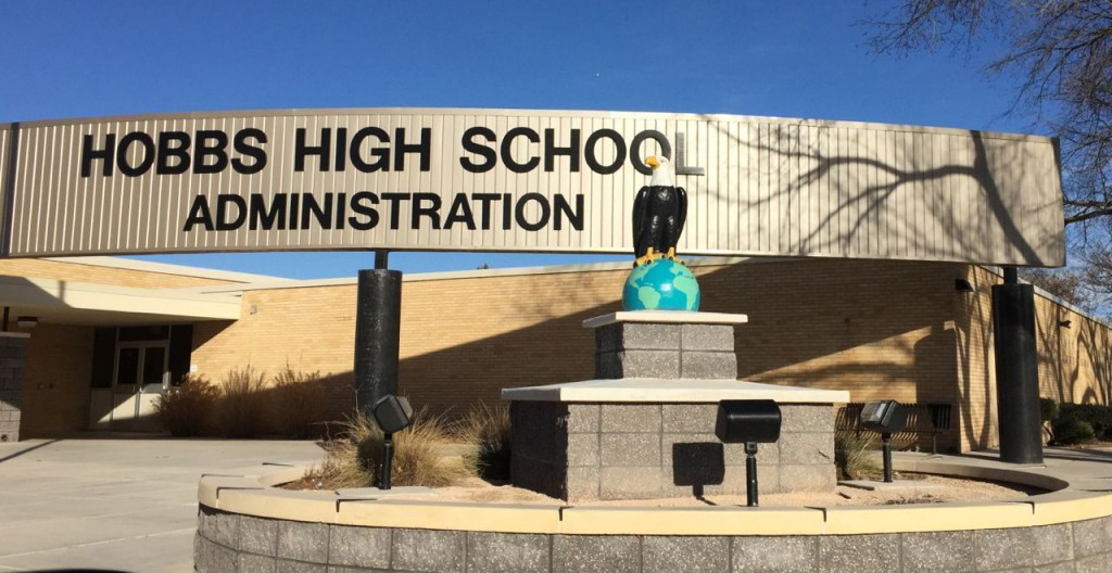 Hobbs High School administration building