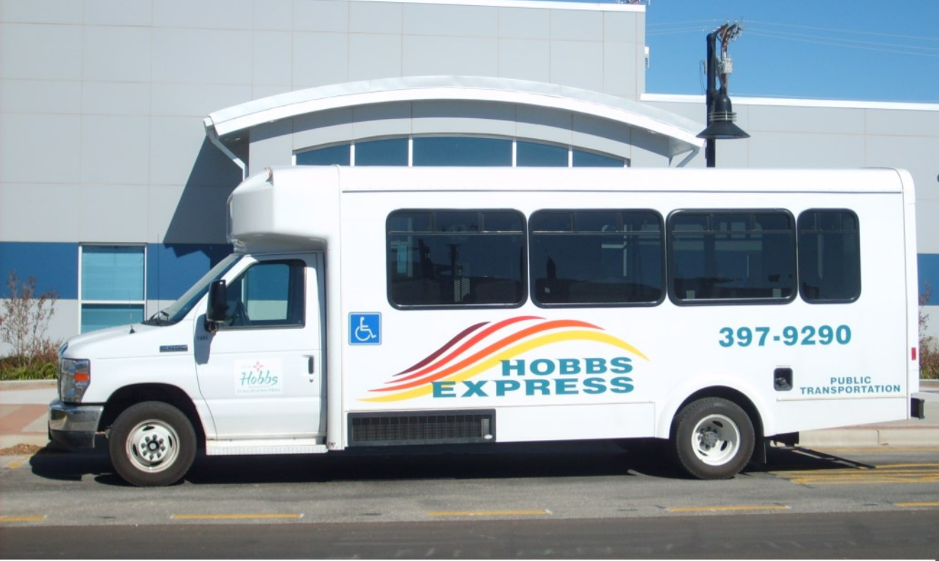 Hobbs Express shuttle bus