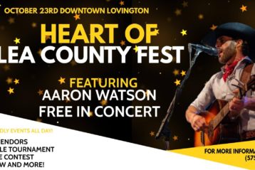 Heart of Lea County Fest banner