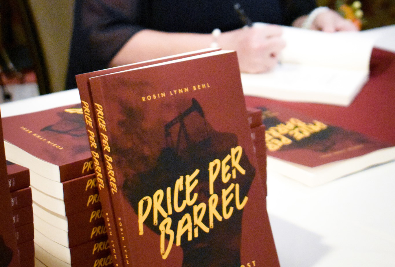 Price Per Barrel Robin Behl Book Signing Event