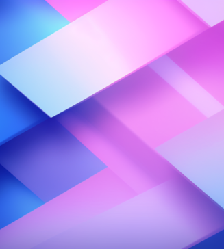 Trans flag colors in abstract block form